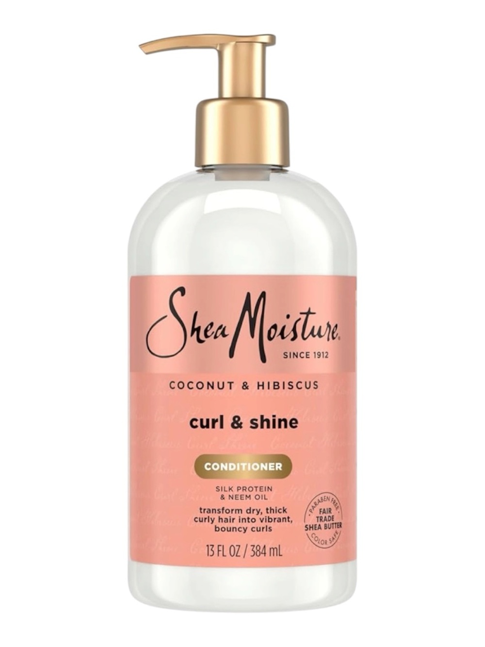 Shea Moisture Coconut & Hibiscus Frizz Free Curl & Shine Conditioner